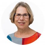 Karen List 2019 headshot in circle